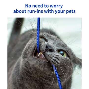 JSAUX Micro USB Cable Android Charger, (2-Pack 6.6FT) Kindle Charger Cord Replacement, Nylon Braided USB Micro Charging Cable Compatible with Galaxy S7 S6 J7 Edge Note 5, Kindle, MP3-Blue