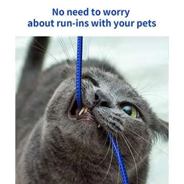 JSAUX Micro USB Cable Android Charger, (2-Pack 6.6FT) Kindle Charger Cord Replacement, Nylon Braided USB Micro Charging Cable Compatible with Galaxy S7 S6 J7 Edge Note 5, Kindle, MP3-Blue