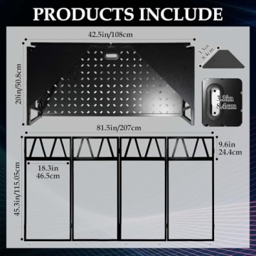 Portable DJ Booth with Customizable Scrims and Carry Bag