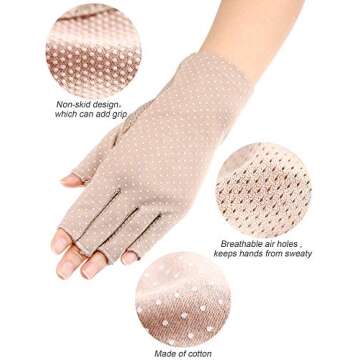 Maxdot Sun Gloves for Women - UV Protection for Summer