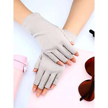 Maxdot Sun Gloves for Women - UV Protection for Summer