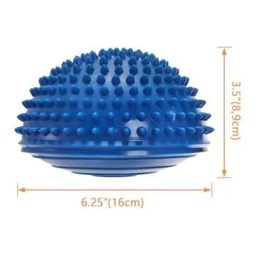 Fasmov Balance Pods - Set of 6 with Pump for Stability Training