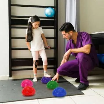 Fasmov Balance Pods - Set of 6 with Pump for Stability Training