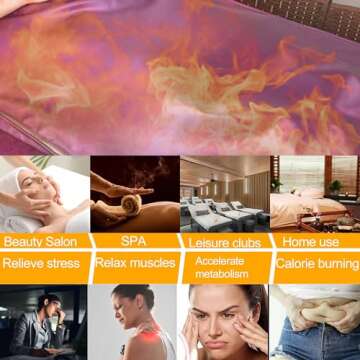 Vanell Infrared Sauna Detox Blanket - 75" Body Heat