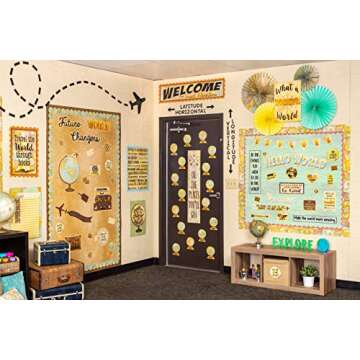 Teacher Created Resources Black Straight Border Trim (5789)