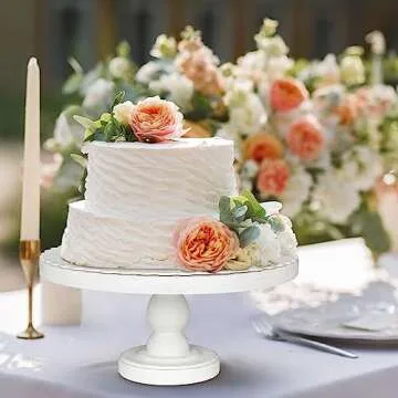 Elegant Wood Cake Stand for Weddings | Dessert Display