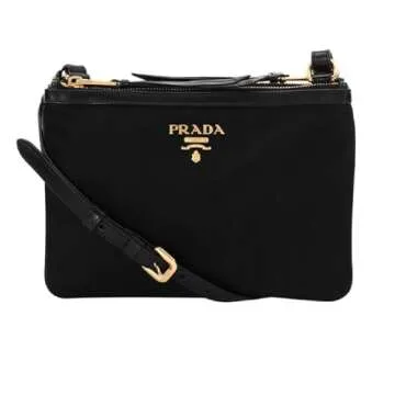 Prada Black Tessuto Crossbody Bag - Luxury Meets Functionality