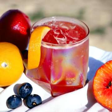 24 count Diamond Unbreakable Stemless Plastic Wine Champagne Glasses Disposable Shatterproof BPA-Fre...