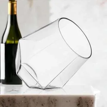 24 Count Elegant Unbreakable Stemless Plastic Glasses