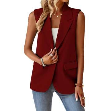 Mina self Pant Suits for Women Dressy Wedding Old Money Clothes Women Dark Academia Oversized Vests Ouji Fashion Waistcoat Cooling 1920s Outfits Business