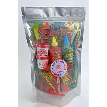 Slaps Lollipop Candy DIY Kit- TikTok Famous - Mix Flavors of Mexican Candy