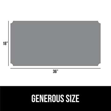 GORILLA GRIP ShelfGuard Wire Shelf Liner Compatible with Amazon Basics Shelving Unit, Set of 4 Waterproof Liners for Organizing Metal Rack Shelves, Kitchen Cabinets, Cupboard, Pantry, 18x36 Black