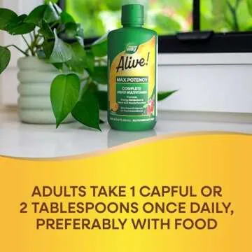 Nature's Way Alive! Max Potency Liquid Multivitamin 30.4 Fl Oz