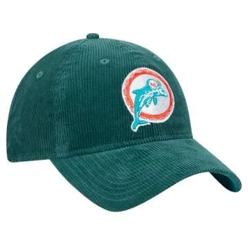 Shop New Era Aqua Miami Dolphins Adjustable Hat Today