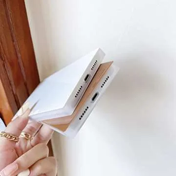 Cocomii - Rectangle Case Compatible with iPhone XR - Solid Color, Fashionable Hues, Glossy, Women Girls Men, Protective Phone Case for iPhone XR 6.1 inch, Nude