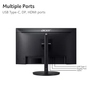Acer 27 Inch 4K IPS Monitor with 99% sRGB Color