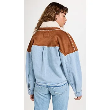 Stylish Faux Suede Jacket for Women - Fall Fashion Essential