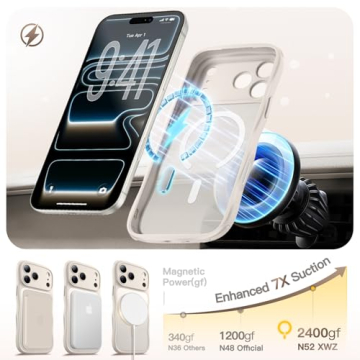 XWZ iPhone 17 Pro Max Case with MagSafe for Women