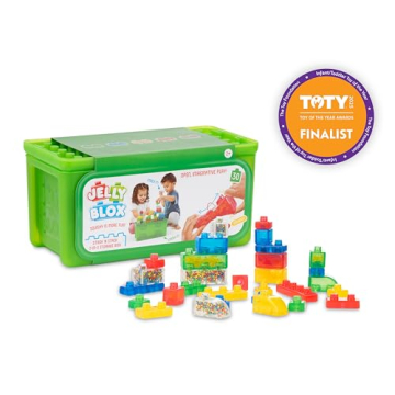Jelly Blox: 30 Sensory Building Blocks for Kids