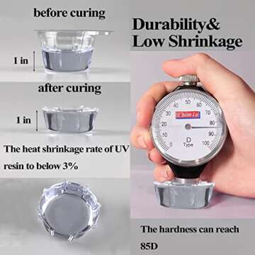 Miraclekoo UV Resin 200g Fast Curing for Crafting