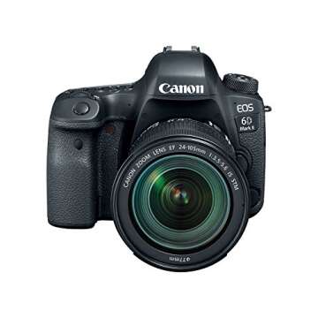 Canon EOS 6D Mark II with EF 24-105mm is STM Lens, WiFi Enabled