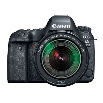 Canon EOS 6D Mark II with EF 24-105mm is STM Lens, WiFi Enabled