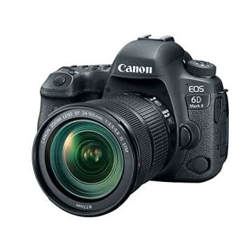 Canon EOS 6D Mark II with EF 24-105mm is STM Lens, WiFi Enabled