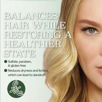 Luseta Tea Tree Oil for Hair, Hair Serum for For Damaged and Oily Hair, Revitalizing & Nourishing fo...