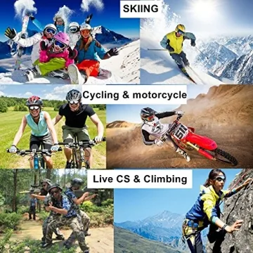 UV 400 LJDJ Ski Goggles Pack of 4 for All Ages