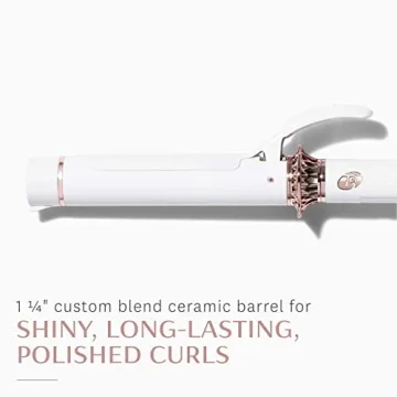 T3 Twirl Curling Iron with Adjustable Heat for Perfect Curls