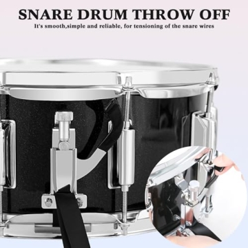 EASTROCK Snare Drum Set for Students with Gig Bag