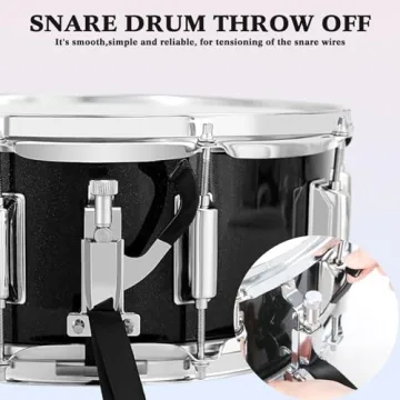 EASTROCK Snare Drum Set for Students with Gig Bag