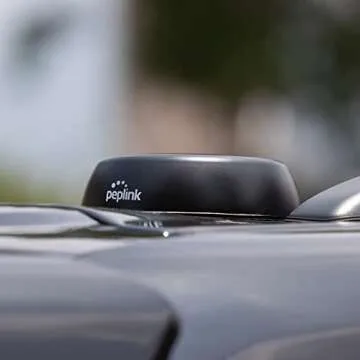 Peplink Cellular and WiFi Antenna Mobility 42G 5G/LTE 2x2 MIMO Dual Band (2.4GHz & 5GHz) External Router Computer Networking Antenna System with GPS receiver Robust IP68 Rating 6.5 ft, Black