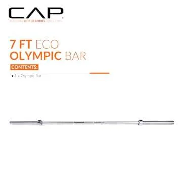 CAP Barbell Classic 7-Foot Olympic Bar, Chrome