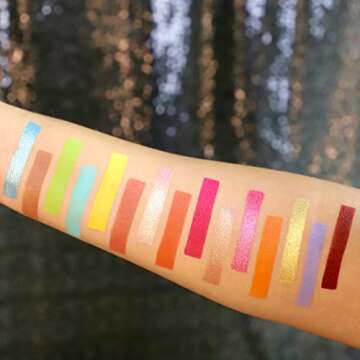 Rude Cosmetics Flower Child 30 Pressed Pigment and Shadows - Freshly Cut for Women - 1 oz Eye Shadow