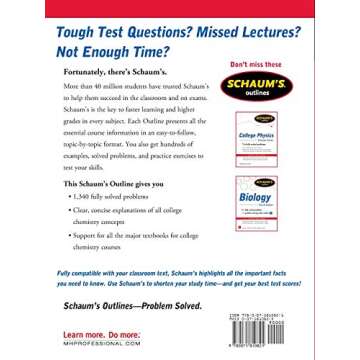 Schaum's Outline of College Chemistry: 1,340 Solved Problems + 23 Videos (Schaum's Outlines)