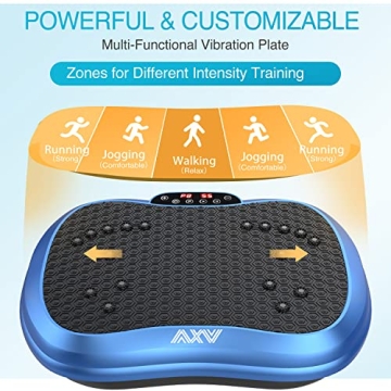 AXV Vibration Plate - Compact Whole Body Workout Machine