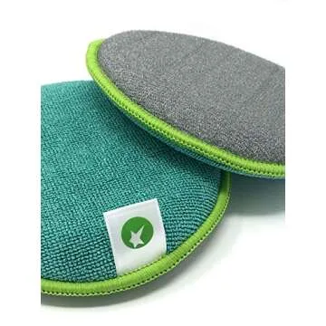 Starfiber Microfiber Kitchen Scrubbies 4 Pack for Effortless Cleaning