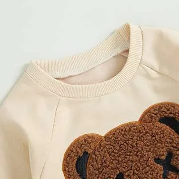 WZTYYDS Toddler Boy Clothes 2T 3T 4T 5T Fall Outfits Baby Pullover & Pants Sets Kids Winter 2Pcs Swe...