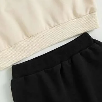 WZTYYDS Toddler Boy Clothes 2T 3T 4T 5T Fall Outfits Baby Pullover & Pants Sets Kids Winter 2Pcs Sweatsuit