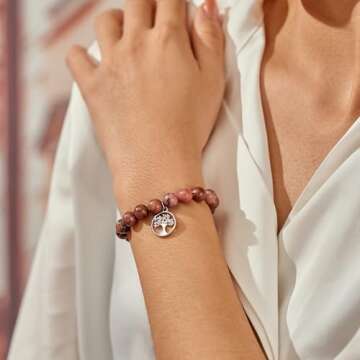 LAVEIR Nana Bracelet - Grandma & Nana Birthday & Mother's Day Gifts from Granddaughter & Grandson