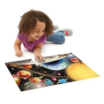 Melissa & Doug Solar System Floor Puzzle for Kids 3-6
