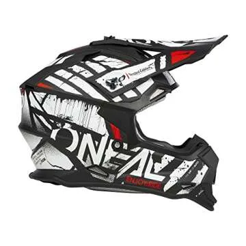 O'NEAL 2 SRS Helmet Glitch Black/White for All Ages