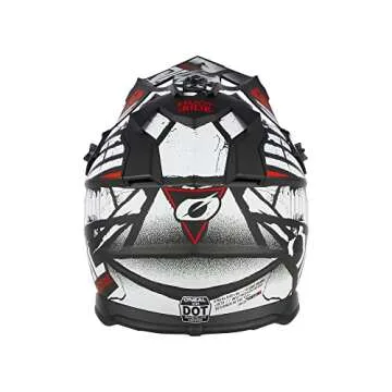O'NEAL 2 SRS Helmet Glitch Black/White for All Ages