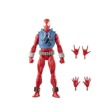 Marvel Legends Scarlet Spider 6-Inch Action Figure with Articulation and Accessories
