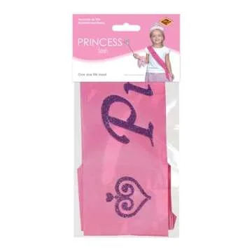 Princess Satin Sash for Kids' Parties or Costume Fun