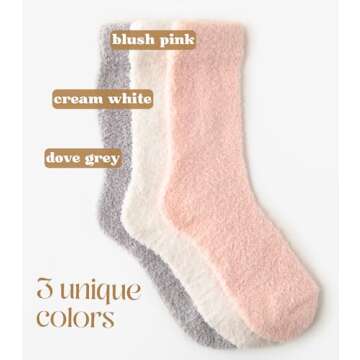 Unboxme Gifts Christmas Warm & Cozy Ultra-Luxe Cloud Sock for Women & Men - Super Soft Luxurious Fab...
