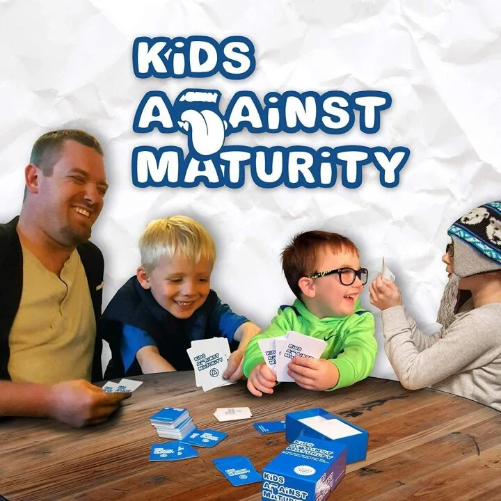 Kids Against Maturity Card Game Combo for Families