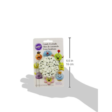 Wilton Candy Eyeballs - Perfect for Festive Treats