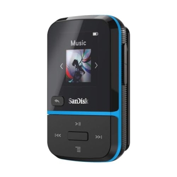 SanDisk 16GB Clip Sport Go MP3 Player - Blue